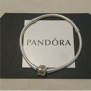 Pandora Silver Bracelet with Charm